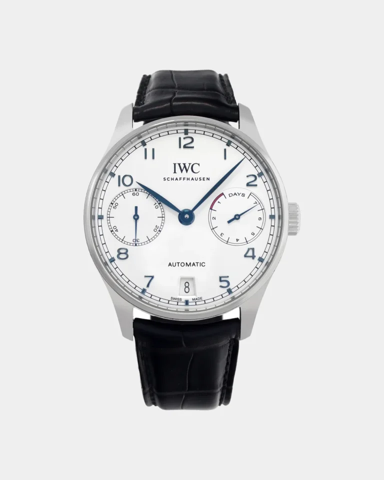 The Heritage Maritime Executive – White Dial & Black Leather
