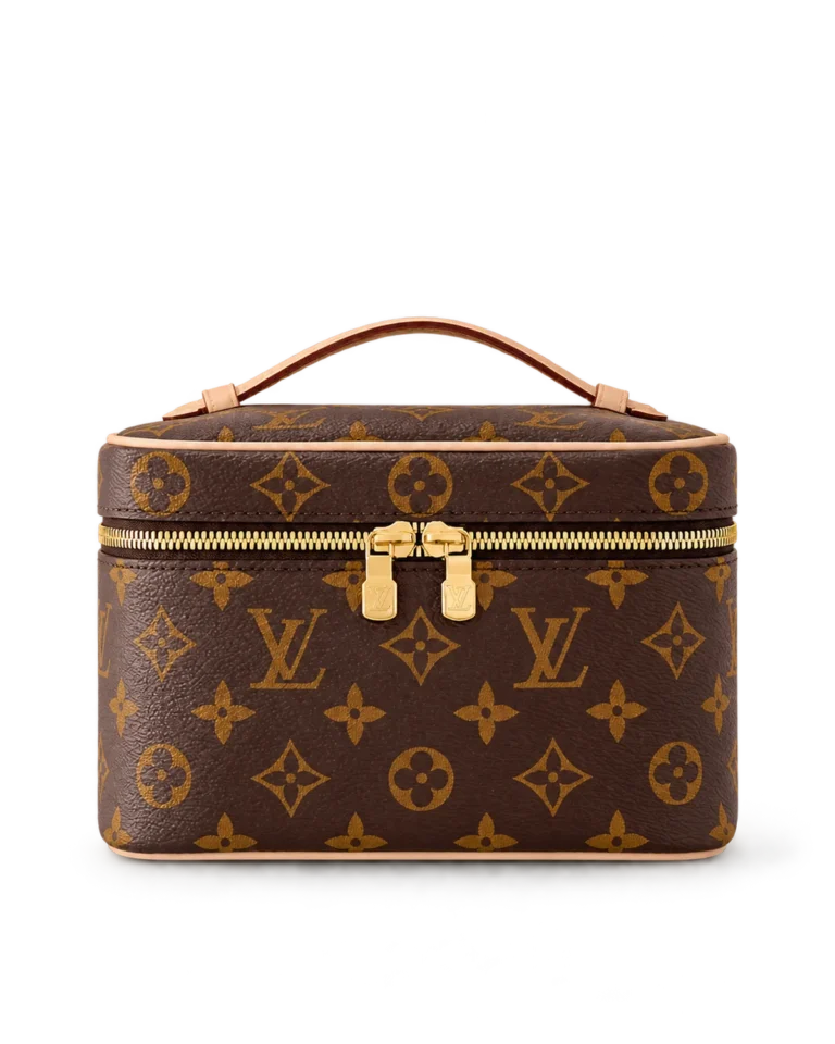 Brown Monogram Top Handle Vanity Case — main view