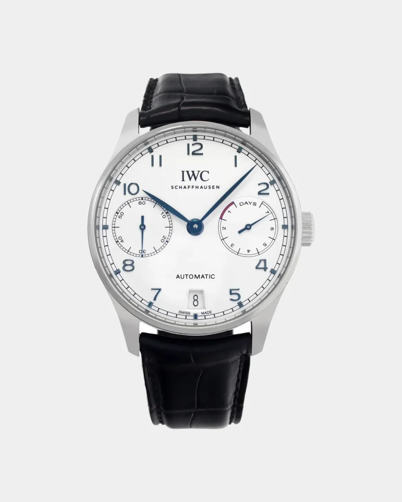 The Heritage Maritime Executive – White Dial & Black Leather