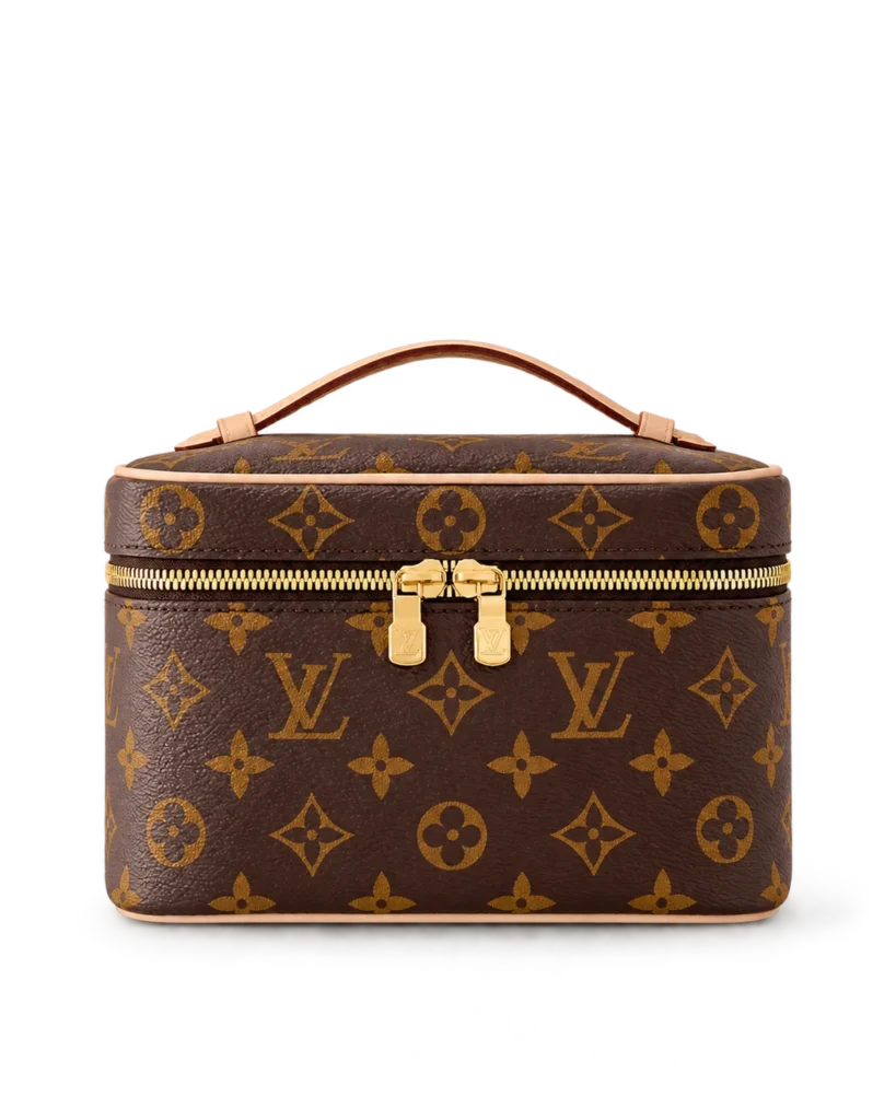 Brown Monogram Top Handle Vanity Case — main view