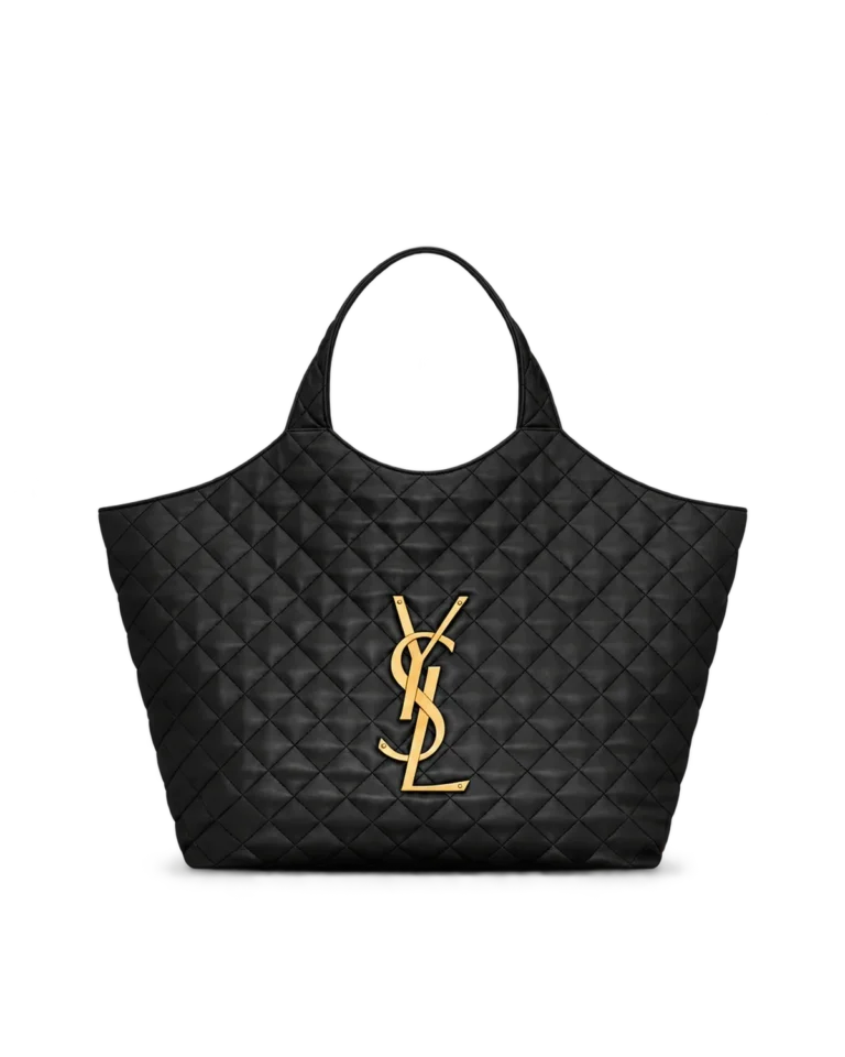 Black Diamond Quilted Shopper — main view