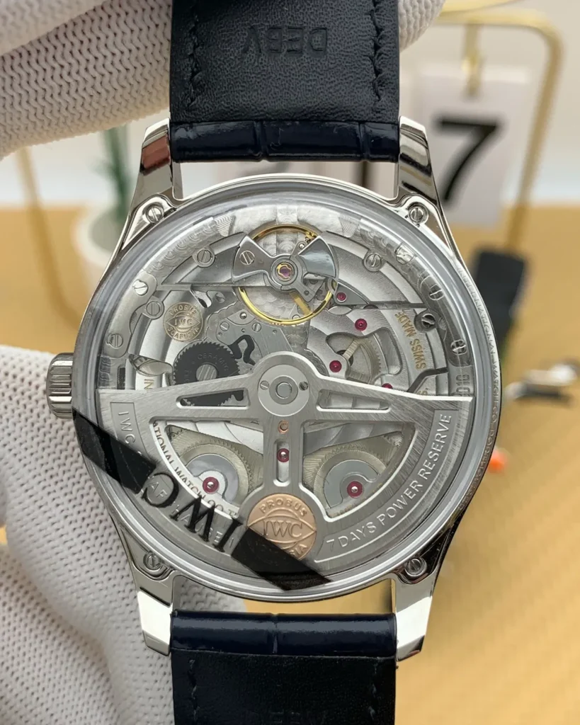 The Heritage Maritime Executive – Silver & Blue Leather — 7