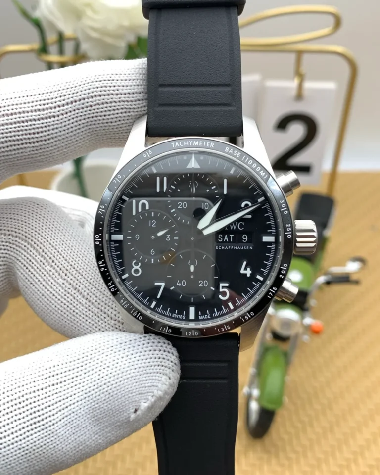 The Apex Performance Chronograph – Black Tachymeter