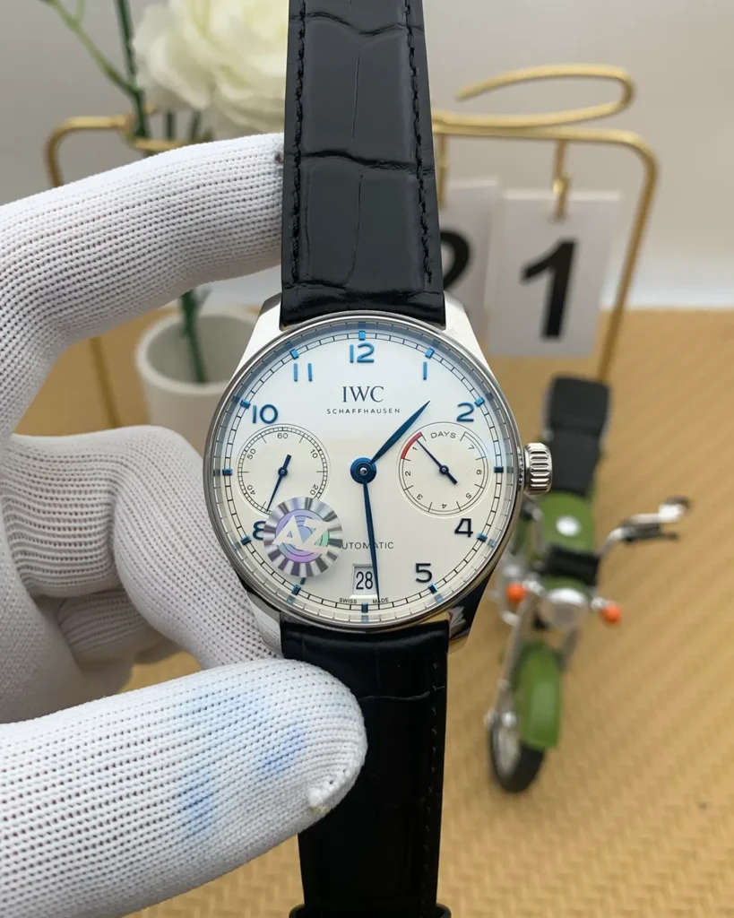 The Heritage Maritime Executive – White & Blue Leather — 2