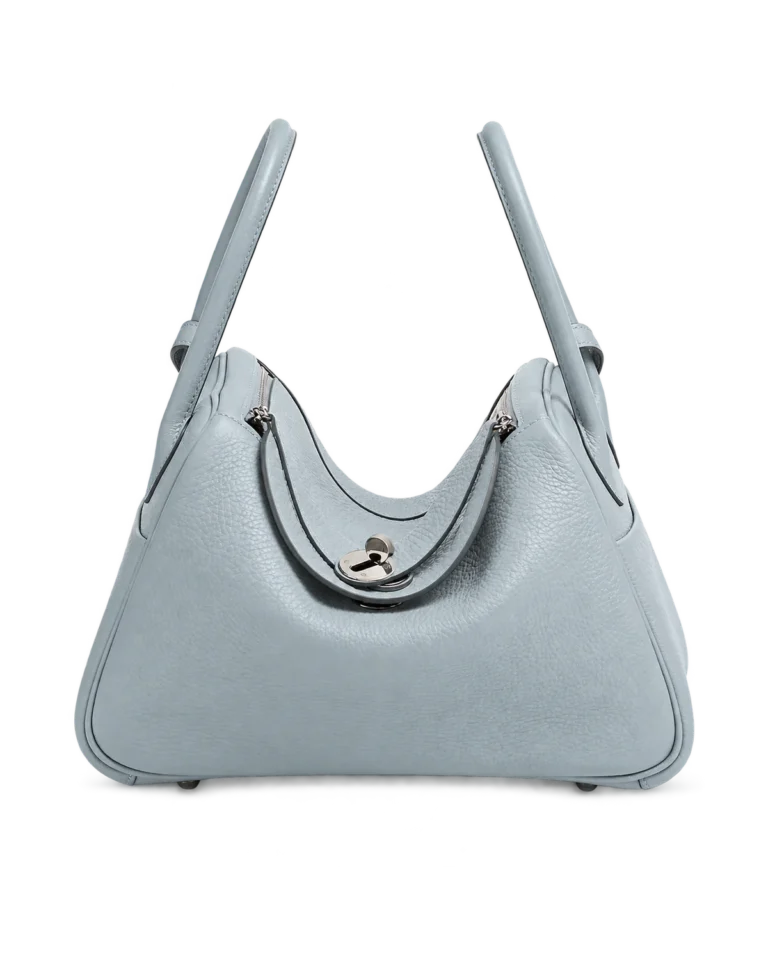Ice Blue Folded Shoulder Bag — main view
