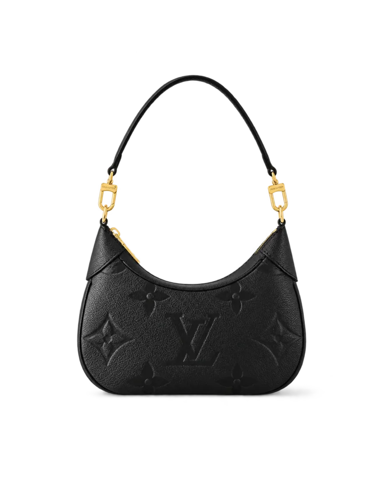 Black Mini Moon-Inspired Crescent Bag — main view