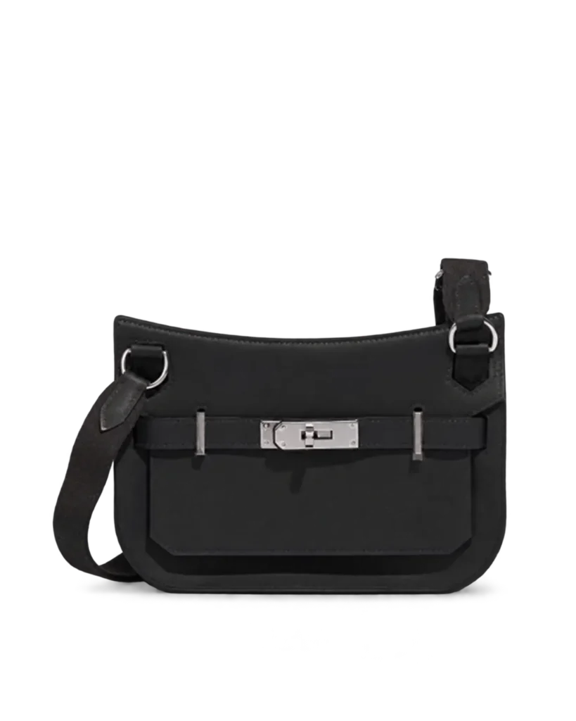 Jypsiere-Inspired Charcoal Mini Crossbody Bag, main view