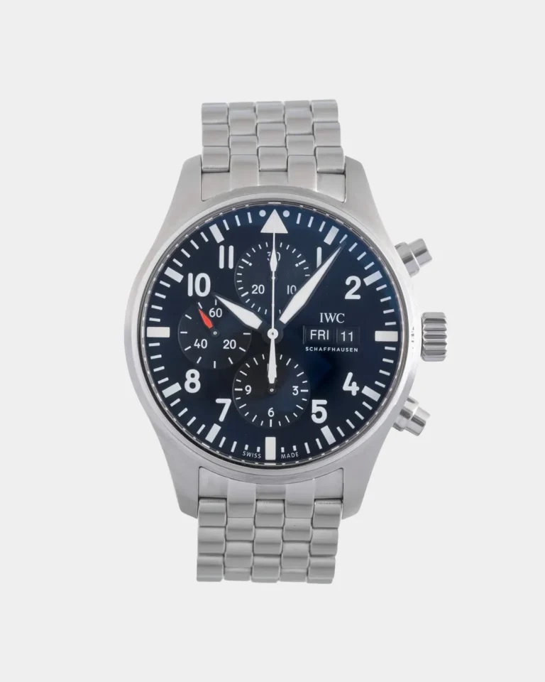 The Stratosphere Aviator Chronograph – Full Steel & Blue