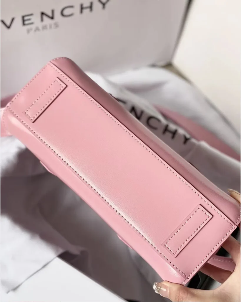 Pink Elongated Padlock Satchel — base