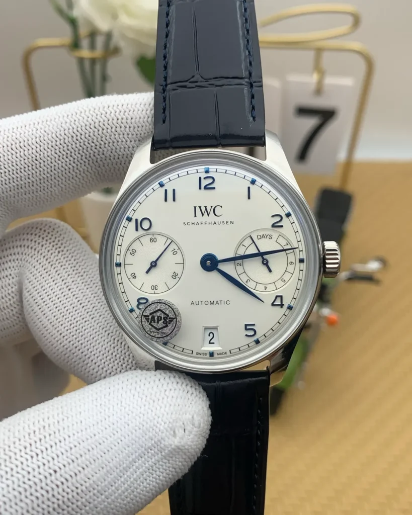 The Heritage Maritime Executive – Silver & Blue Leather — 2
