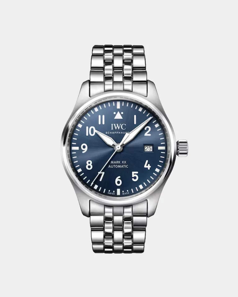 The Heritage Aviator Watch – Full Steel & Sunburst Blue