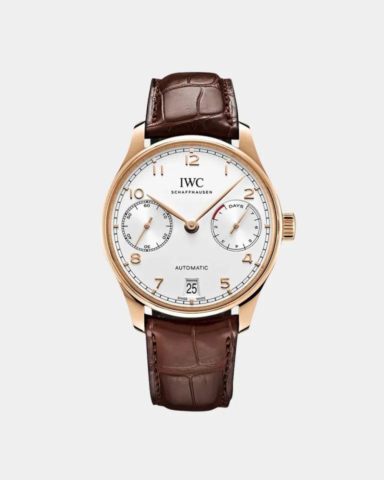 The Heritage Maritime Executive – Rose-Gold-Tone & Brown Leather