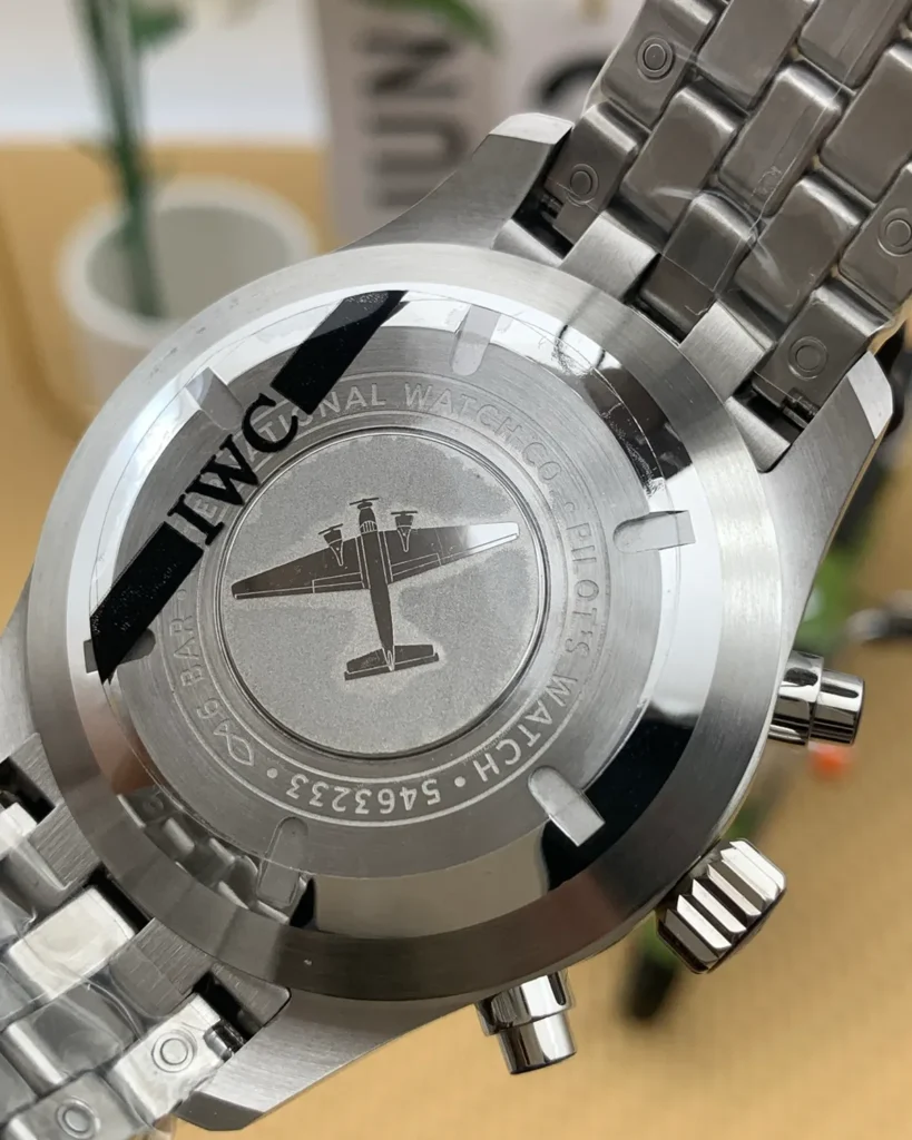 The Stratosphere Aviator Chronograph – Full Steel & Blue — 7