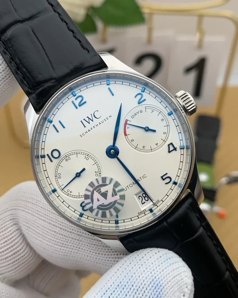 The Heritage Maritime Executive – White & Blue Leather — 3