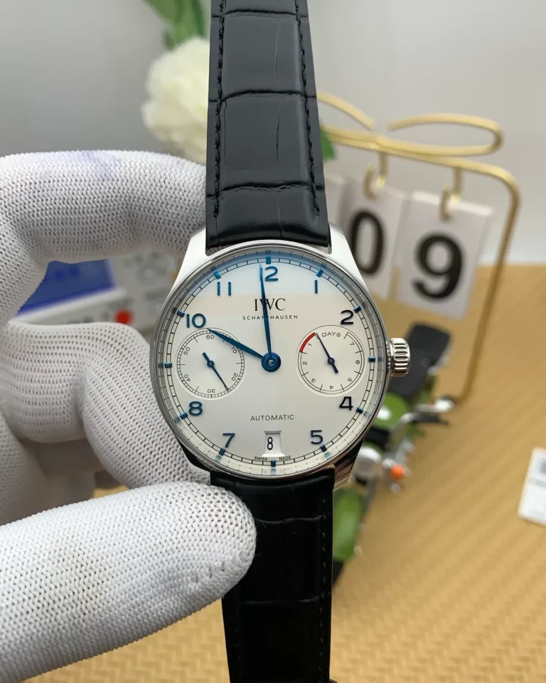 The Heritage Maritime Executive – White Dial & Black Leather