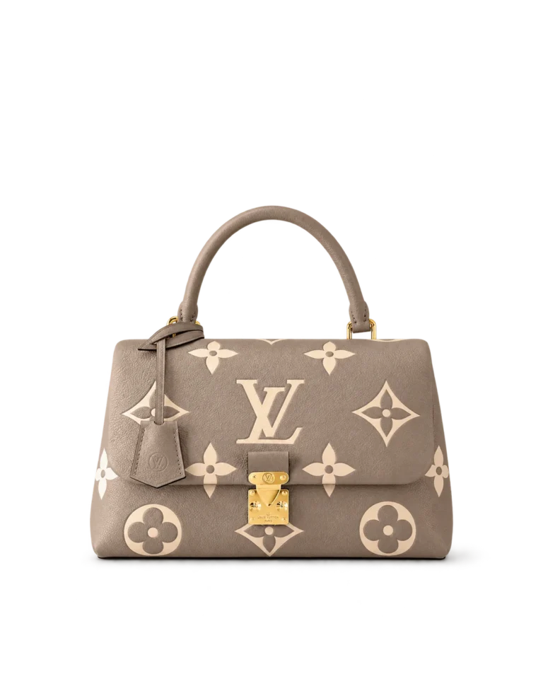 Madeleine-Inspired Monogram Top-Handle Handbag — main view