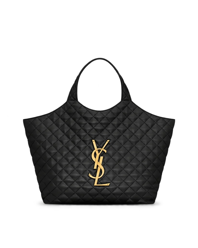 Black Diamond Quilted Shopper — main view